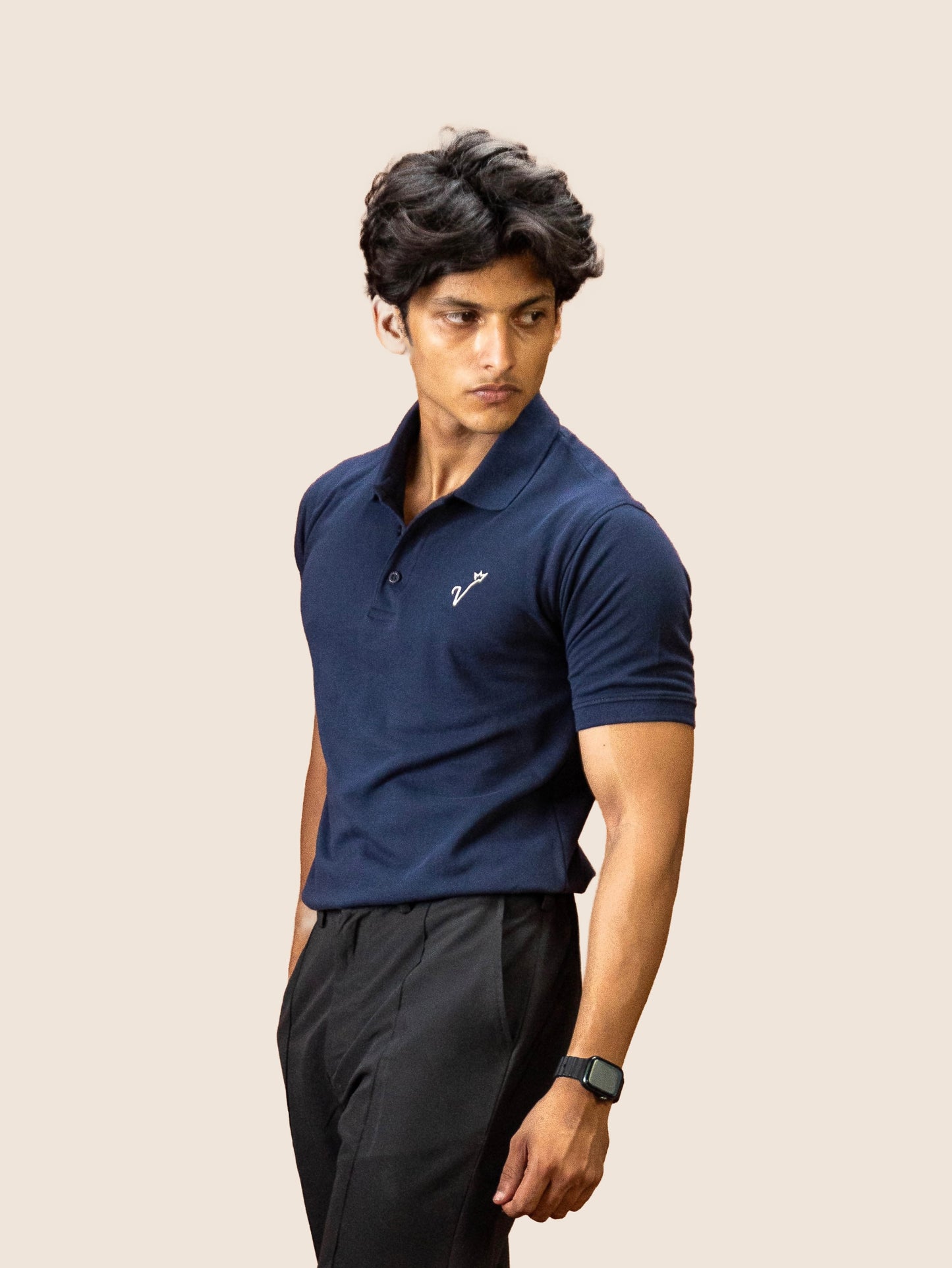VALMERE POLO IN DEEP NAVY
