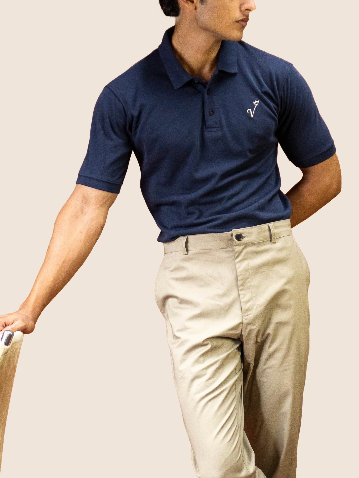 VALMERE POLO IN DEEP NAVY